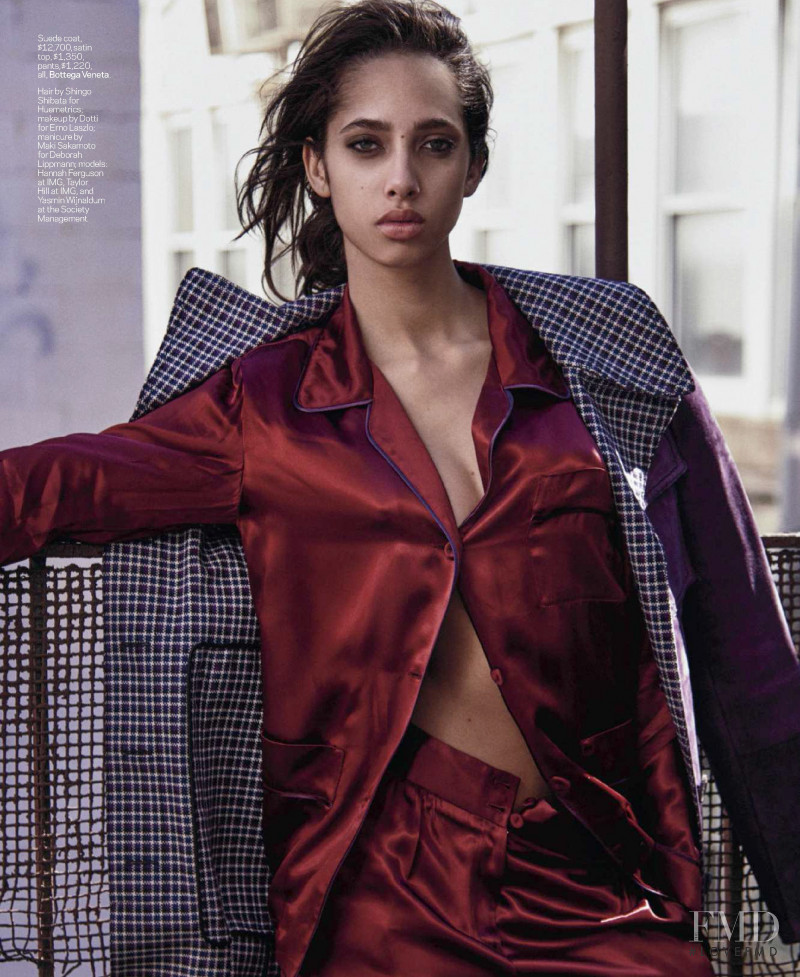 Yasmin Wijnaldum featured in Take The Fall, September 2018