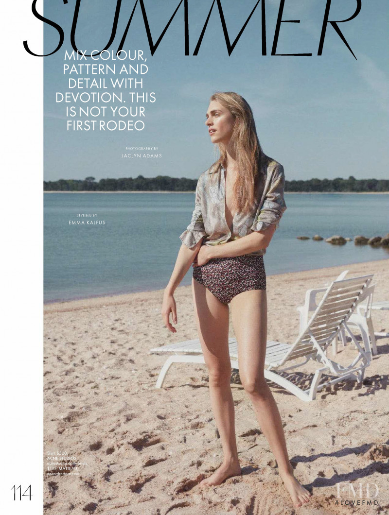 Hedvig Palm featured in Summer of Love, October 2018