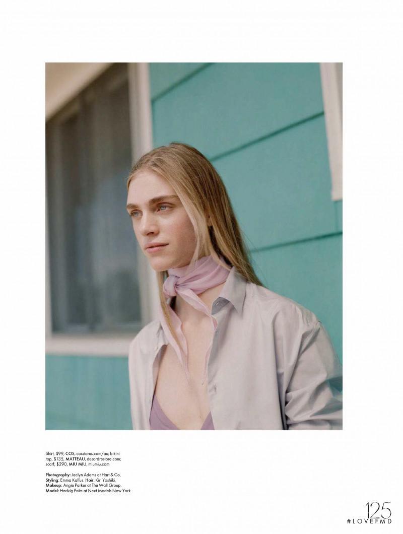 Hedvig Palm featured in Summer of Love, October 2018