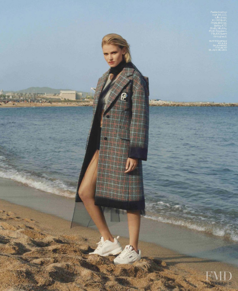 Lara Stone featured in Anything Goes, October 2018