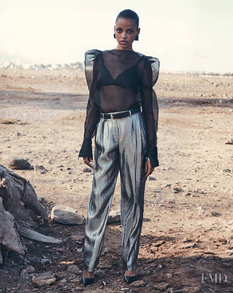 Aya Jones featured in The Style Update: Silver, August 2018