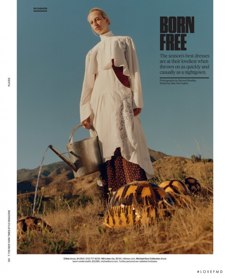 Lili Sumner featured in Born Free, August 2018