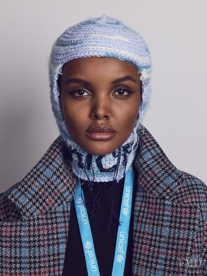 Halima Aden featured in UNICEF, September 2018