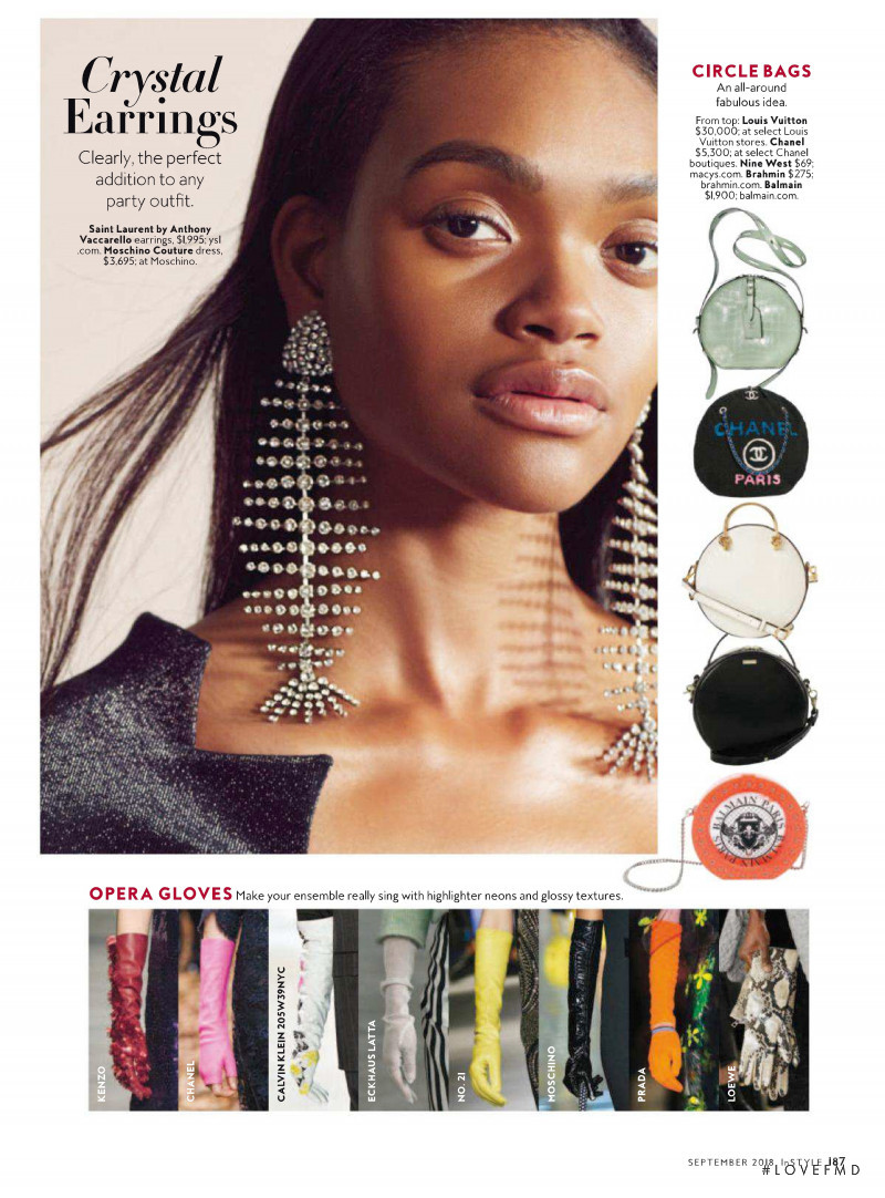 Symone Challenger featured in Details, Please, September 2018