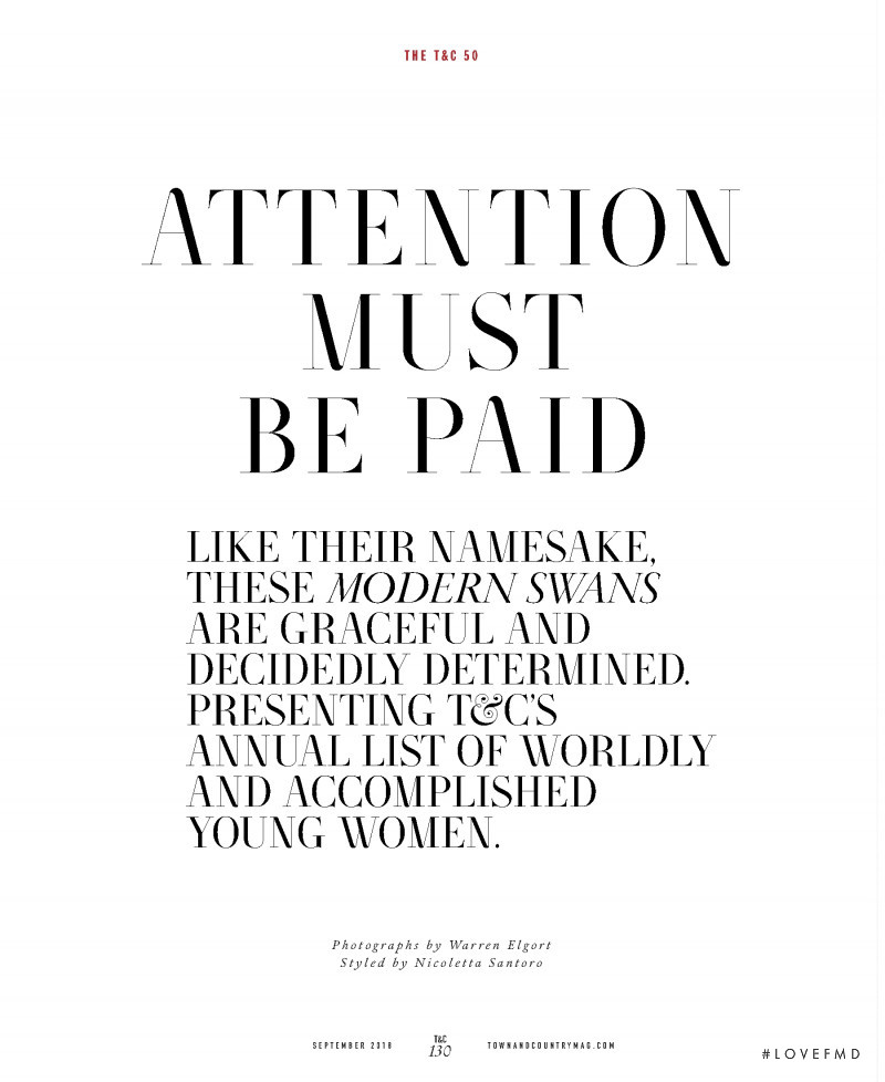 Attention Must Be Paid, September 2018