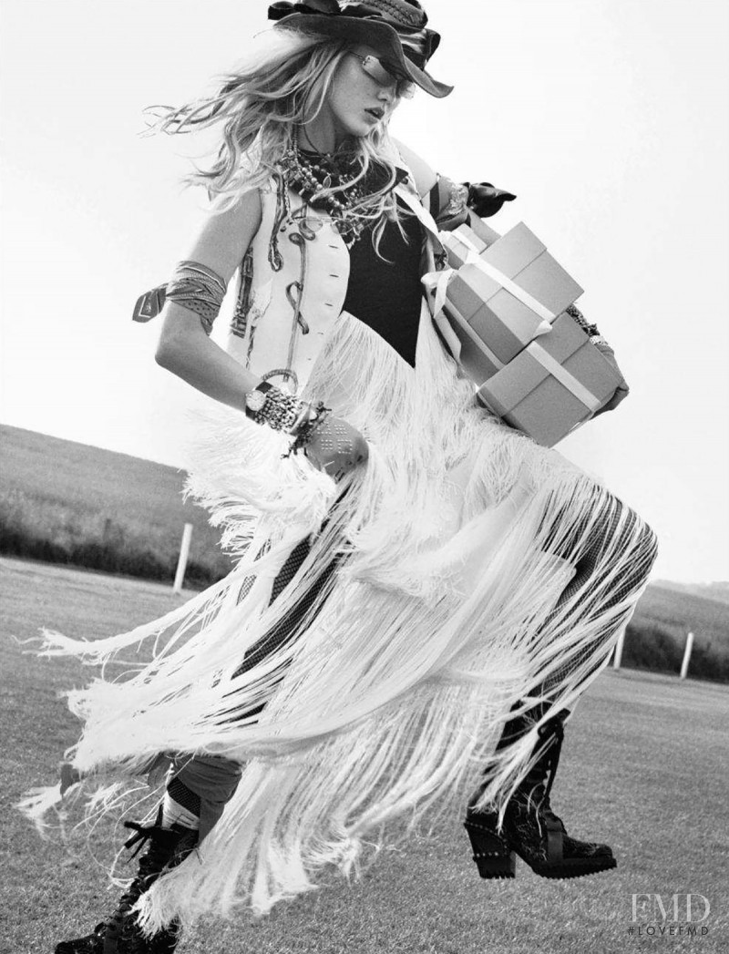 Karlie Kloss featured in Cowboy Karlie, August 2018