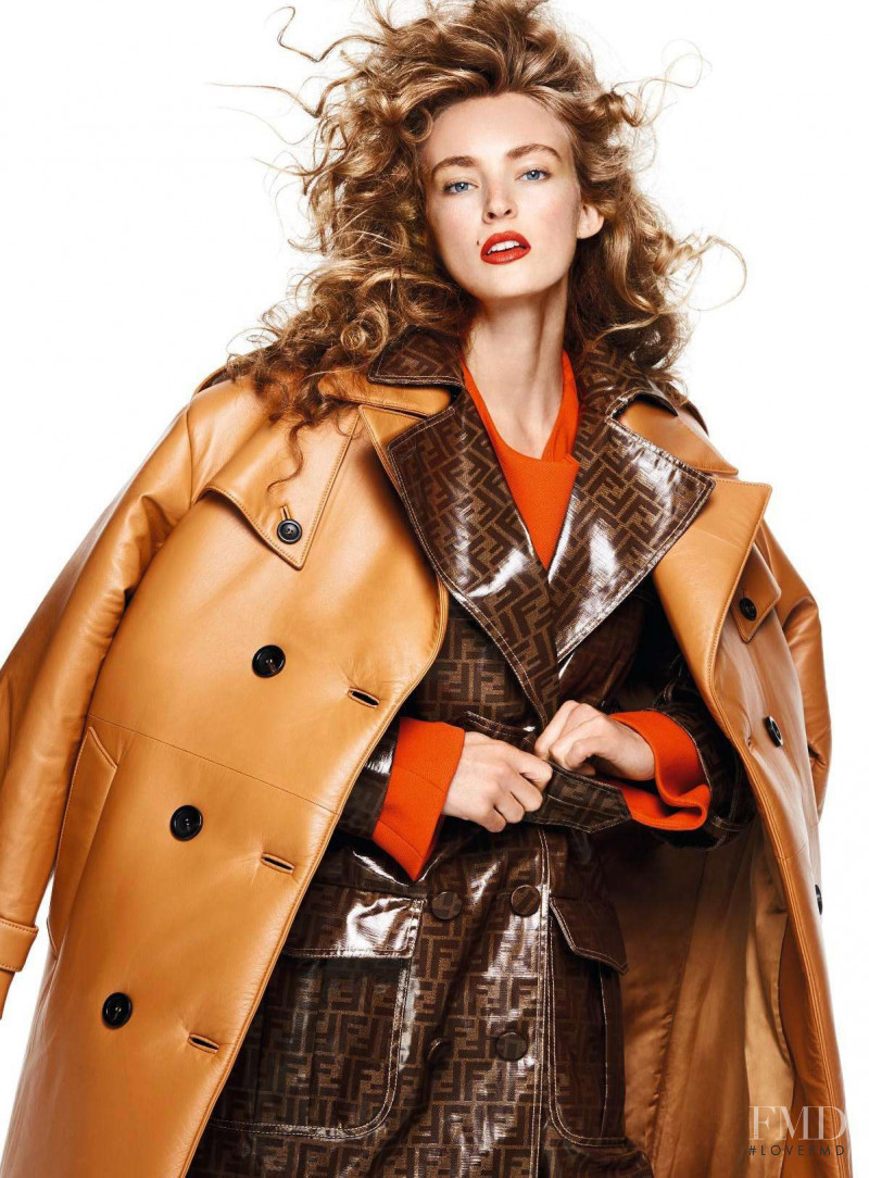 Ymre Stiekema featured in 88 Mode-Special - Outerwear, September 2018