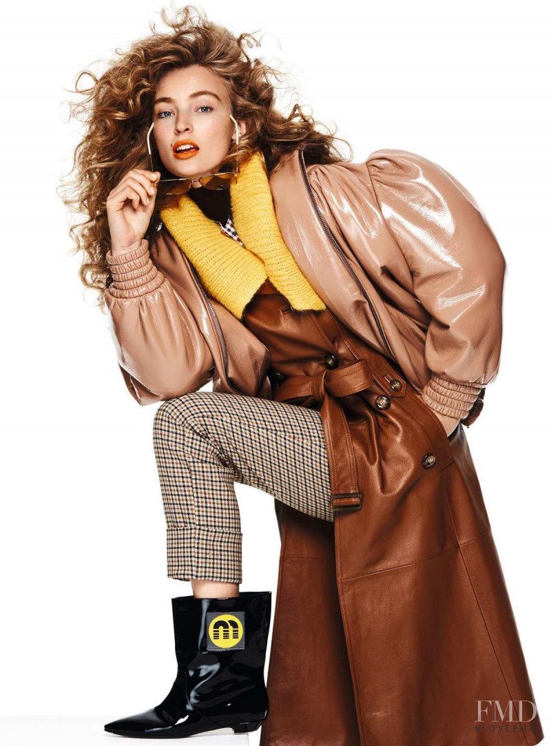Ymre Stiekema featured in 88 Mode-Special - Outerwear, September 2018