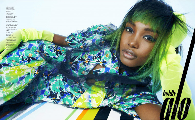 Edun Bola featured in Glo Rogue, September 2018