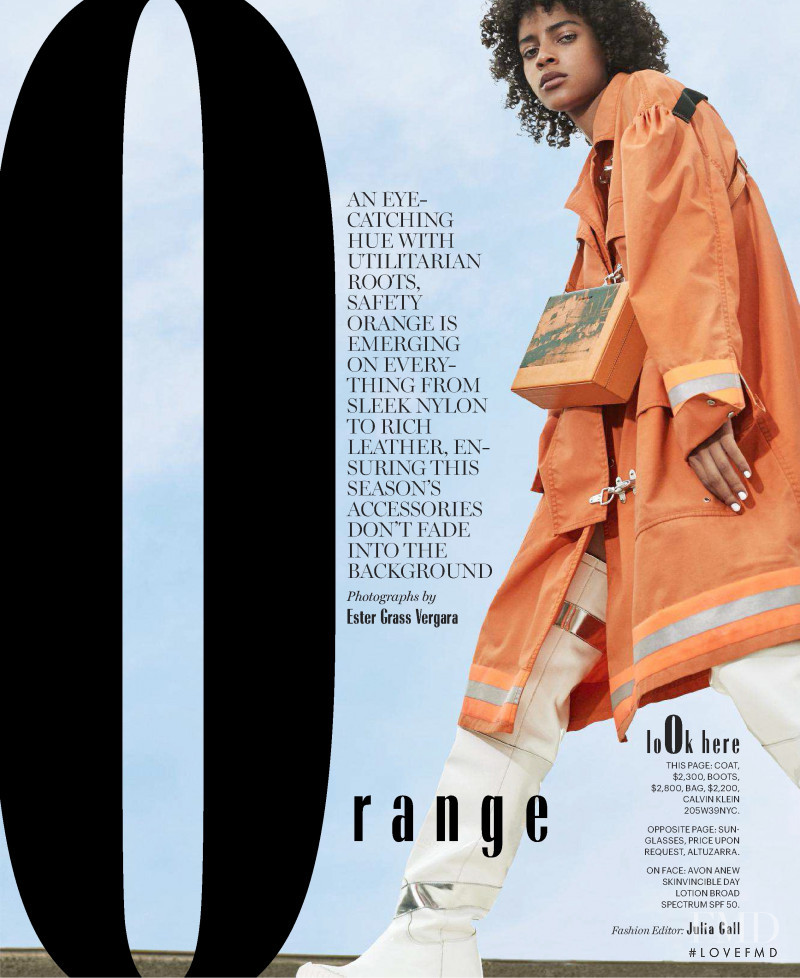 Amelia Rami featured in Code Orange, September 2018