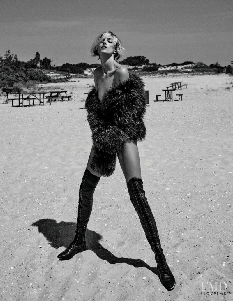 Anja Rubik featured in Role Model, October 2018