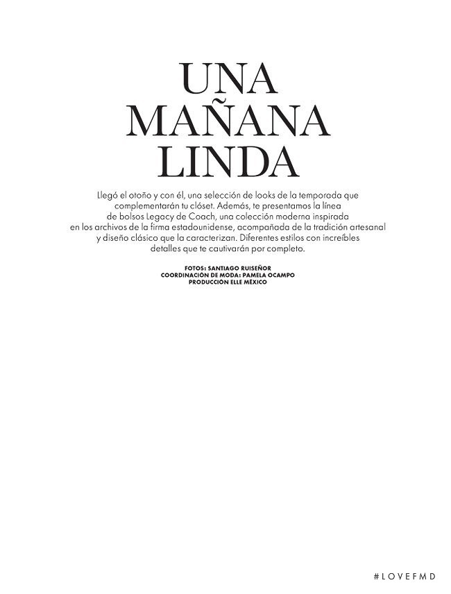 Una Mañana Linda, September 2012