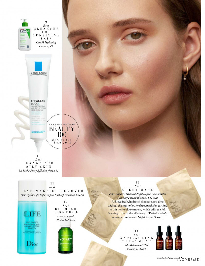 Alicja Tubilewicz featured in The Beauty Awards, October 2018