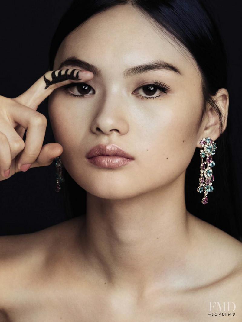 Cong He featured in Beauty: Blinding Lights, September 2018