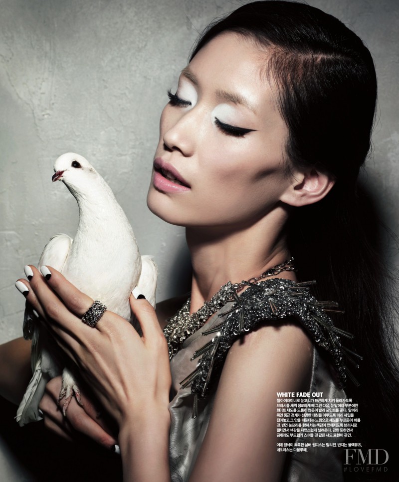 Sera Park featured in Beyond White, January 2011