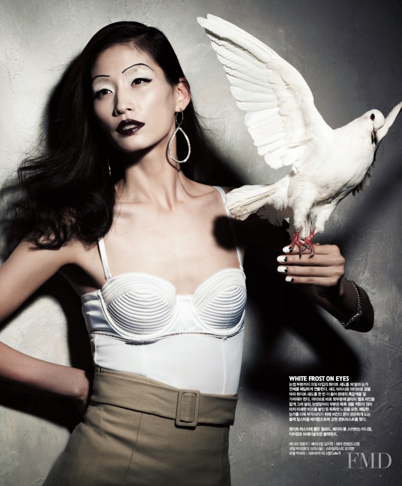 Sera Park featured in Beyond White, January 2011