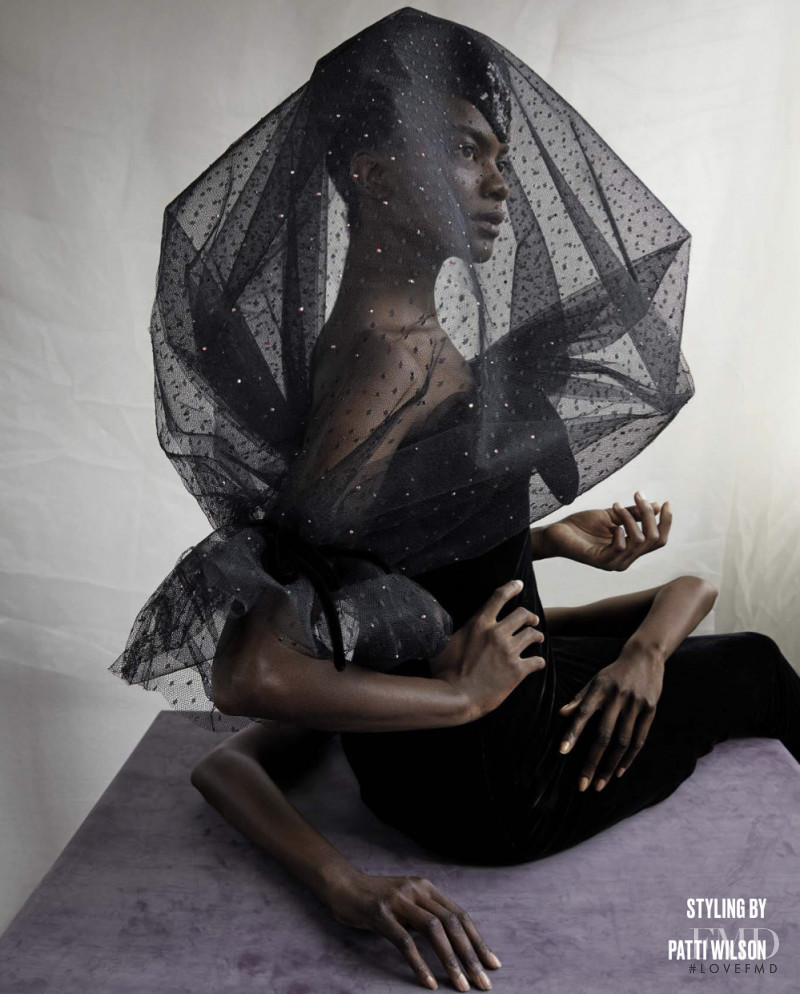 Aube Jolicoeur featured in Mindbending Couture, September 2018