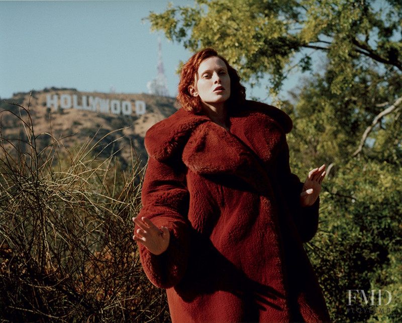 Karen Elson featured in Givenchy, September 2018