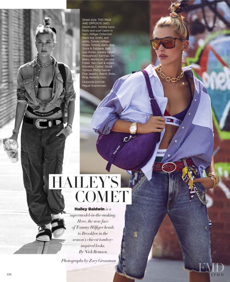 Hailey Clauson featured in Hailey\'s Comet, November 2018