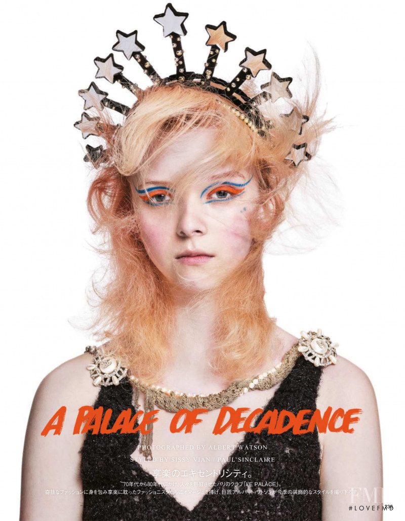Lily Nova featured in A Palace of Decadence, November 2018