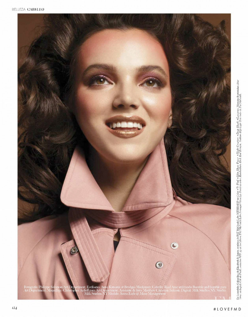 Jenna Earle featured in Belleza, October 2018