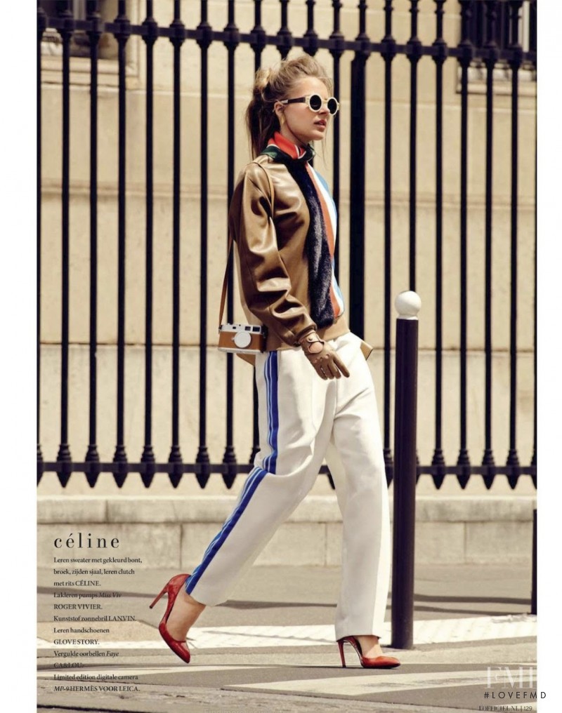 Ieva Laguna featured in Streetstyle, August 2012