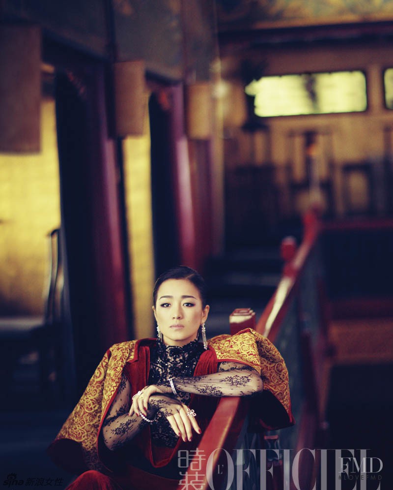 Gong Li, September 2012