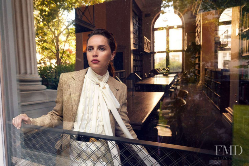 Felicity Jones, October 2018