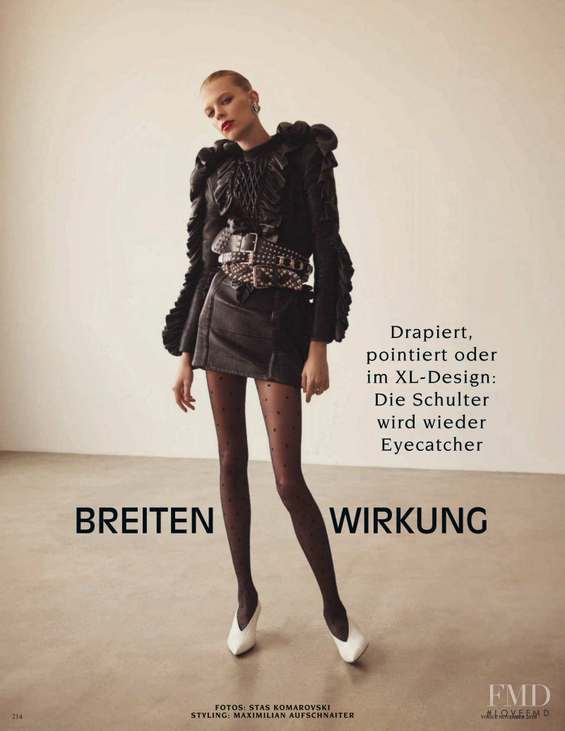 Lexi Boling featured in Breiten Wirkung, November 2018