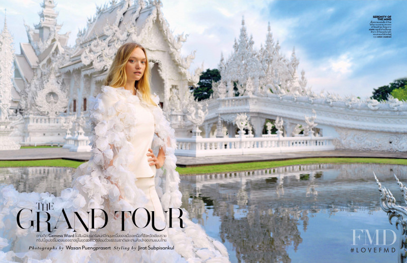 Gemma Ward featured in The Grand Tour, October 2018