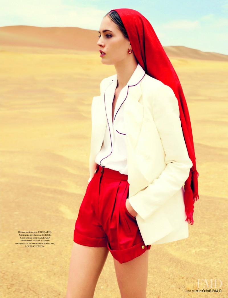 Nadja Bender featured in Red Thread, May 2012