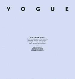 Vogue Beauty: McKnight Magic