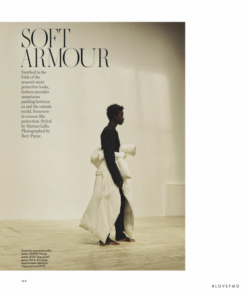 Jeneil Williams featured in Soft Armour, November 2018