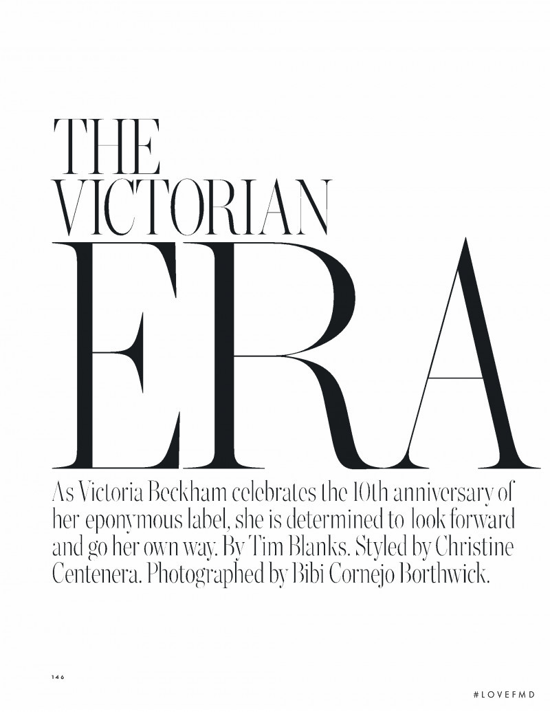 The Victorian Era, November 2018