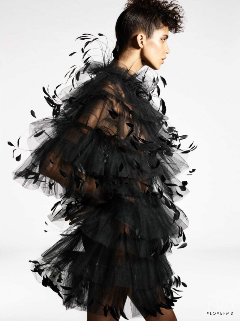 Mica Arganaraz featured in Couture Club, October 2018