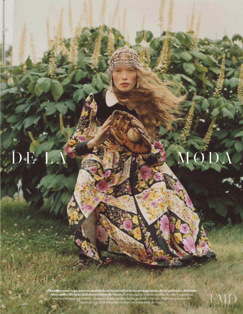 Julia Hafstrom featured in El Mago De La Moda, September 2018