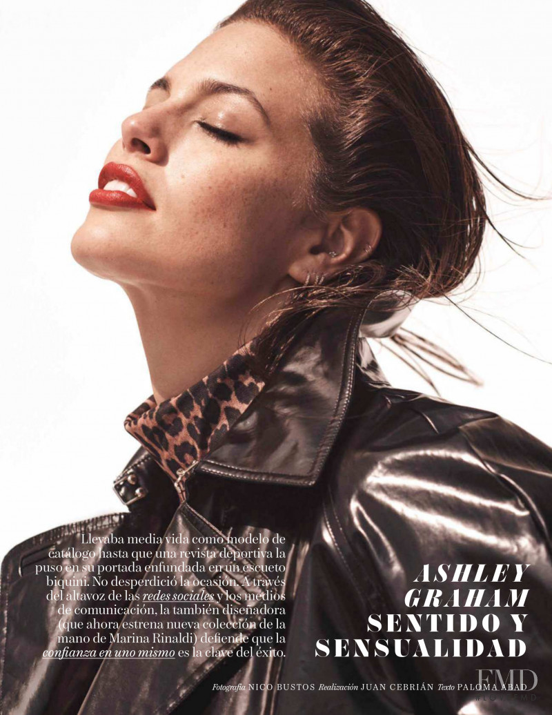 Ashley Graham featured in Sentido y Sensualidad, November 2018