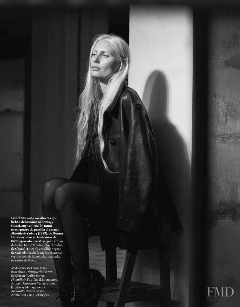 Kirsty Hume featured in La Chica del Mañana, November 2018