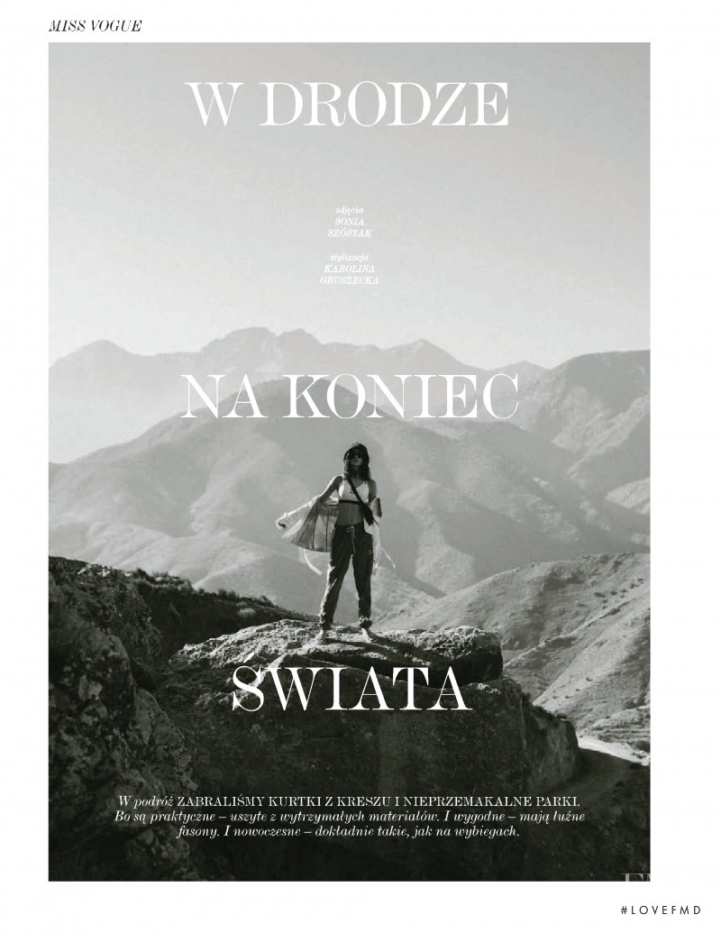 Martyna Frankow featured in W Drodze Na Koniec Swiata, March 2018