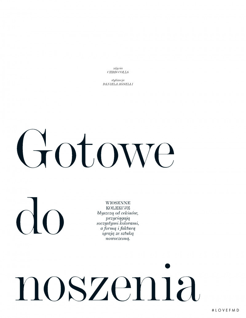 Gotowe do noszenia, March 2018