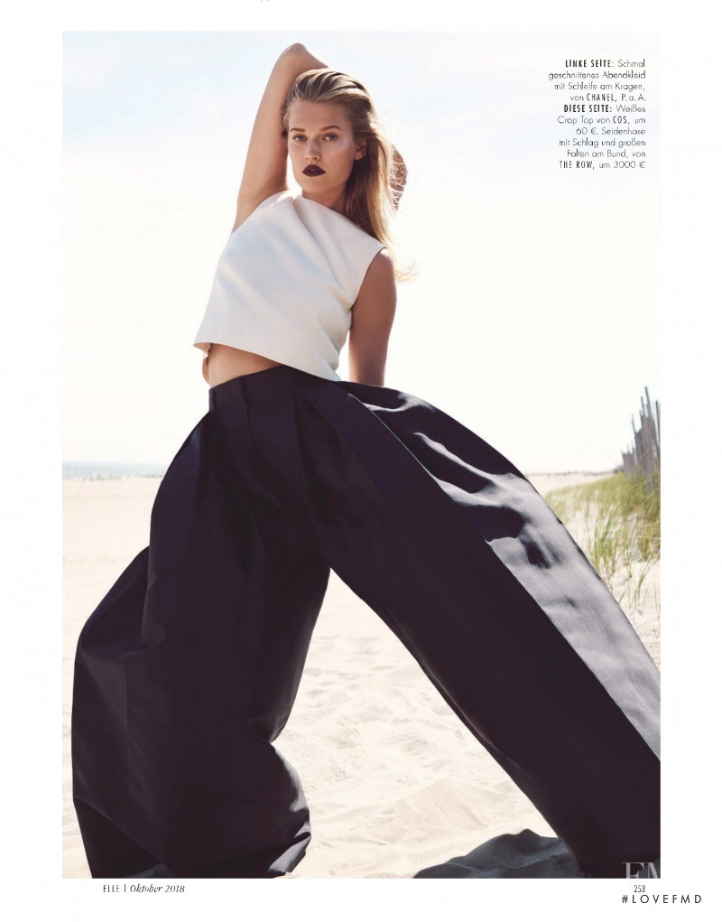 Toni Garrn featured in Black , October 2018