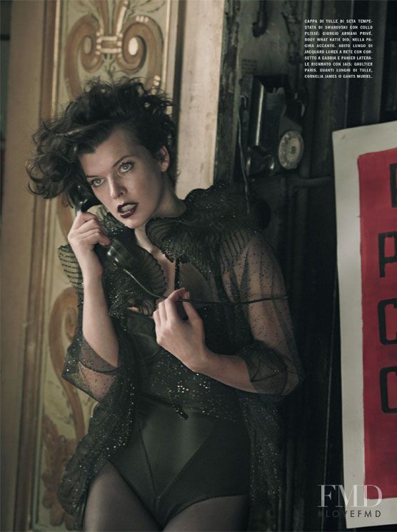 Milla Jovovich featured in The Mundane Is To Be Cherished, September 2012