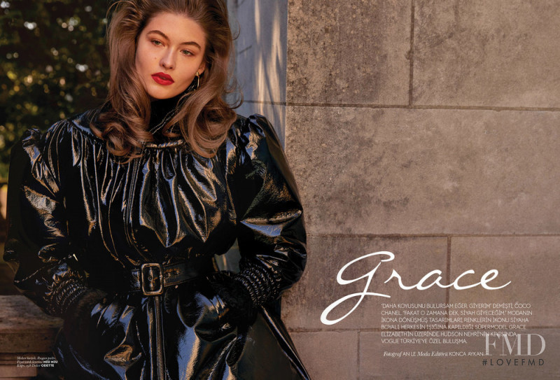 Grace Elizabeth featured in Grace, November 2018