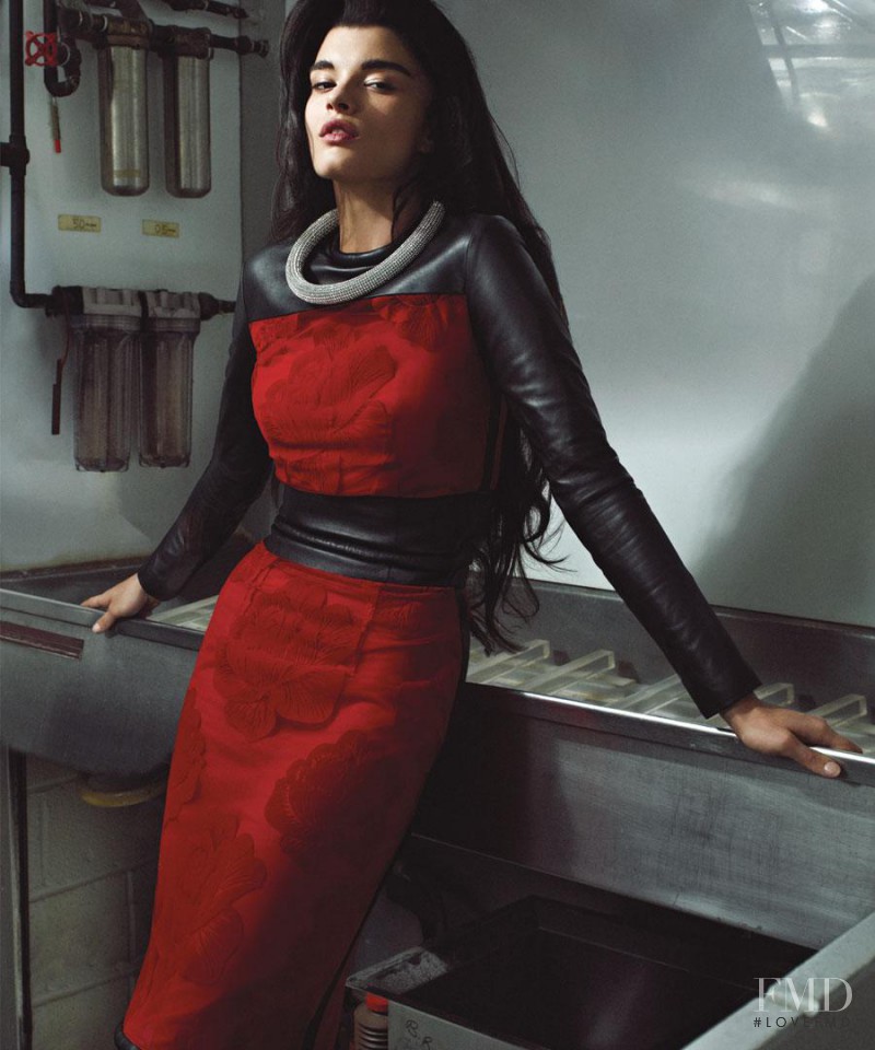 Crystal Renn featured in Legends Of The Fall, September 2012