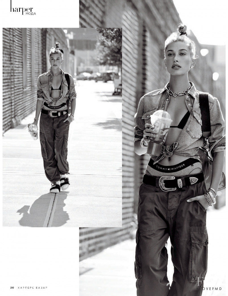 Hailey Baldwin Bieber featured in Comet Hailey, December 2018