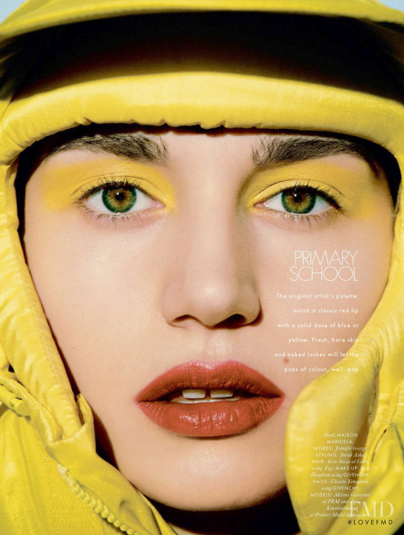 Anja Konstantinova featured in Beauty, December 2018