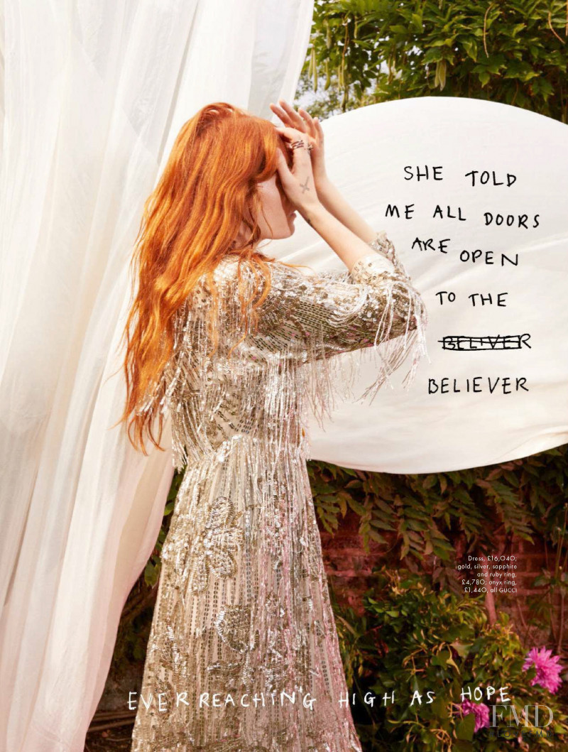 Florence Welch, November 2018