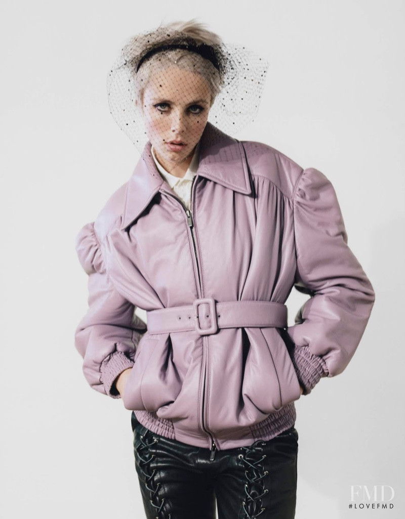 Edie Campbell featured in Contestant, December 2018