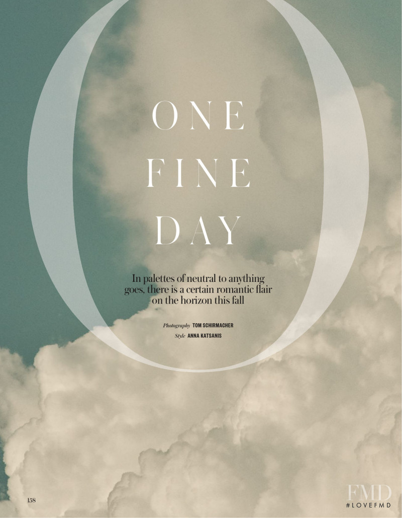 One fine Day, September 2018