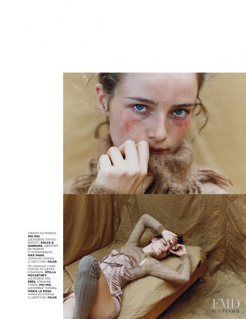 Anna de Rijk featured in In pastel shades, October 2018